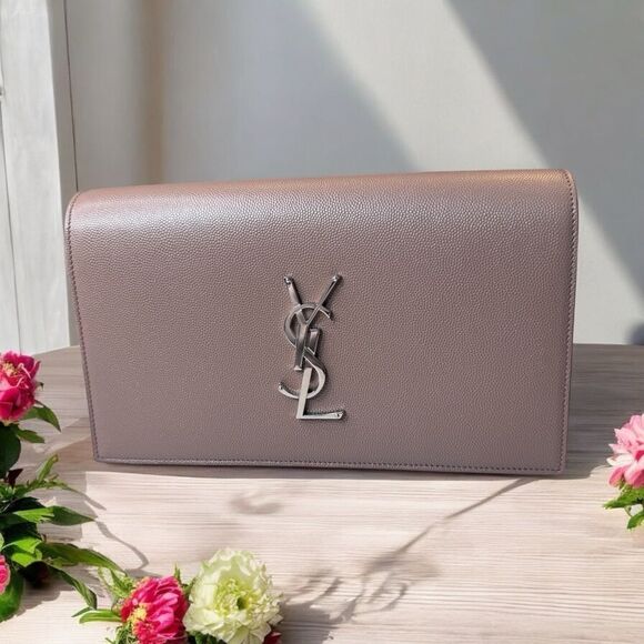 YSL Classic Kate Monogram Clutch - Picture 1 of 11